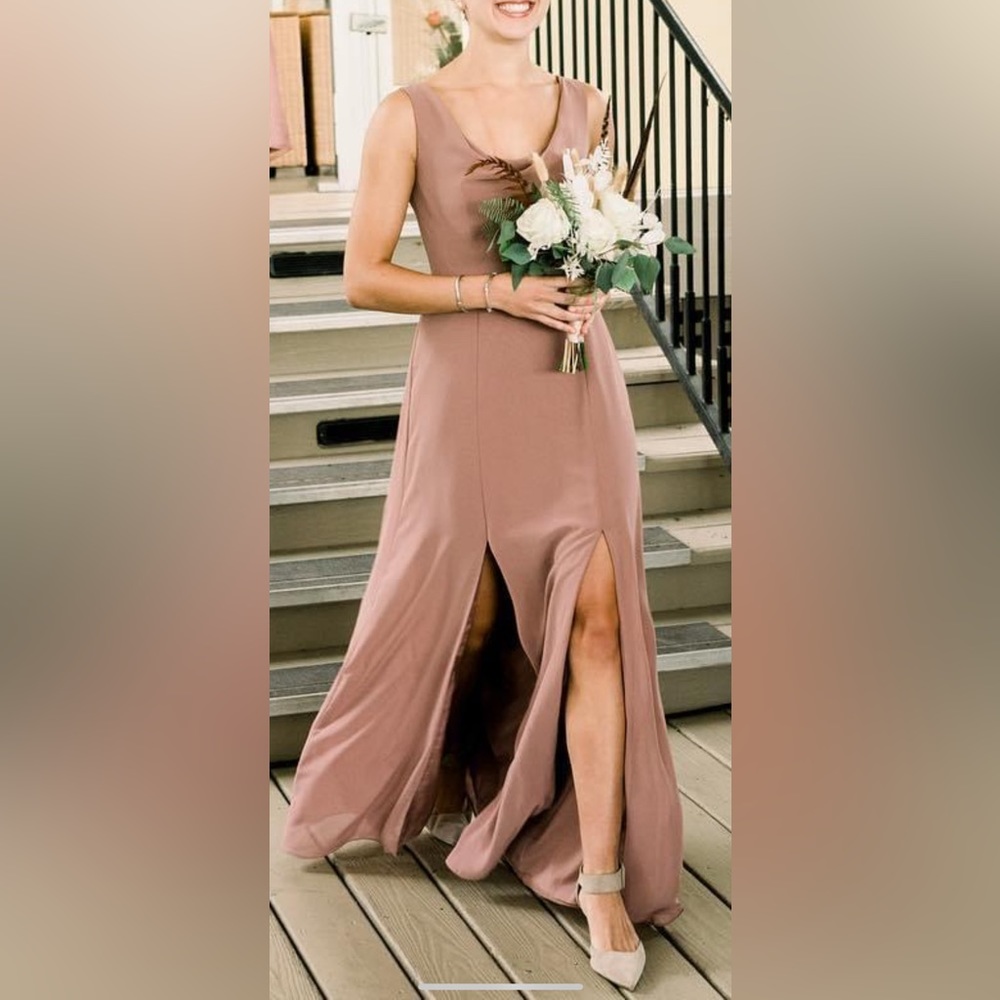 Social Bridesmaids Dress 8180 in Sienna